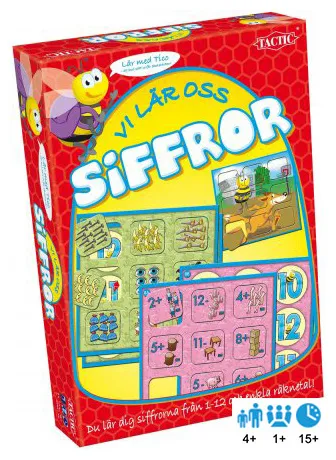 Bild 1 för Tactic Vi Lär Oss Siffror