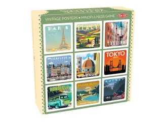 Produktfoto för Tactic Vintage Posters Mindfulness Game