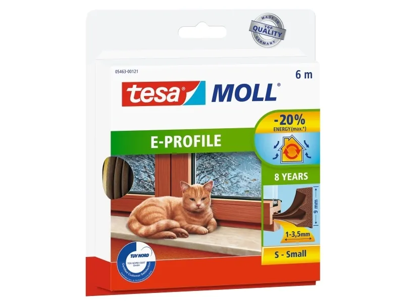 Alternativ bild 0 för TÄTNINGSLIST E-LIST EPDM 5463 TESA VIT 6MX9MMX4MM | Beijerbygg Byggmaterial