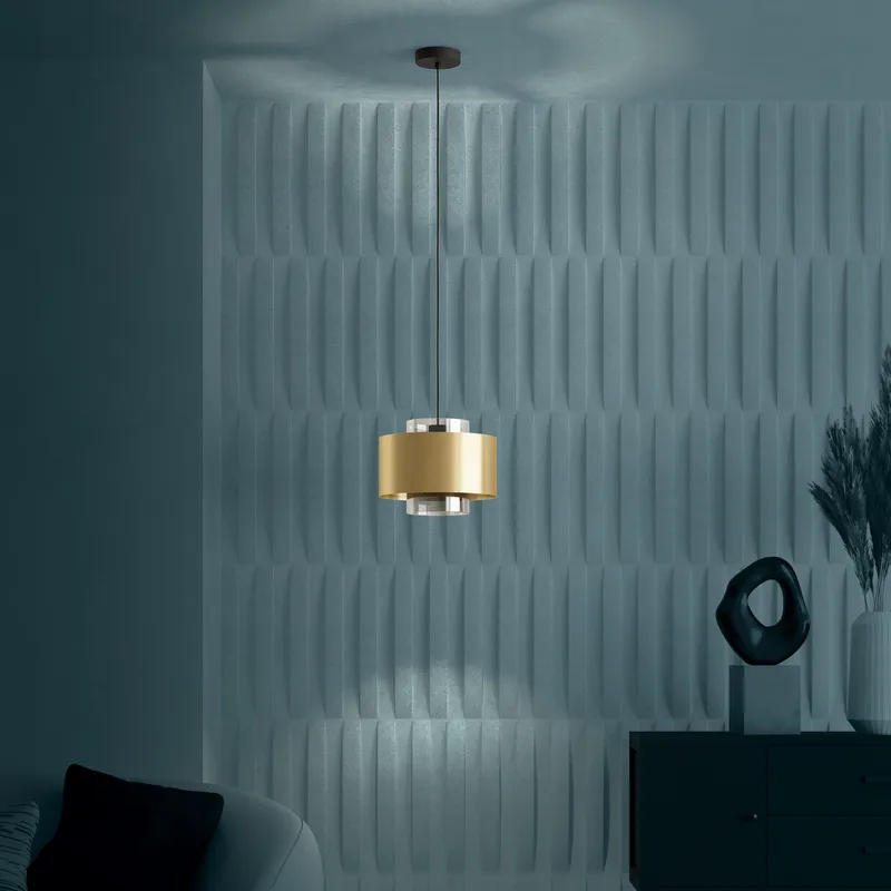 Bild 2 för Takpendel Eglo Duglia Transparent/Guld -