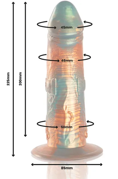 Bild 2 för Talos Dildo Of Power & Pleasure 22,5 cm