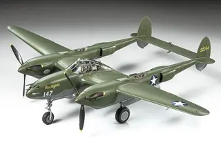 Produktfoto för Tamiya Lockheed P-38 F/G Lightning® 1:48 Modellbyggsats