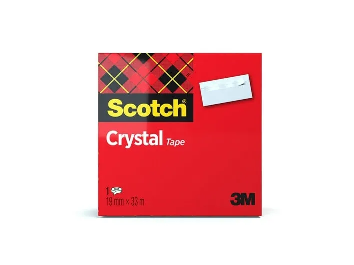 Alternativ bild 0 för Tape 3M 600 Scotch klar 19mmx33m
