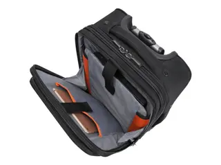 Produktfoto för Targus CitySmart Compact Under-Seat Roller - Upprätt - grå, svart - 12 - 15.6