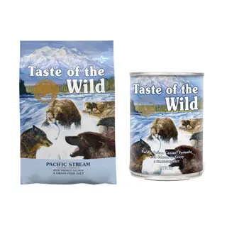 Produktfoto för TASTE OF THE WILD Pacific Stream - torrfoder för hundar - 12,2 kg