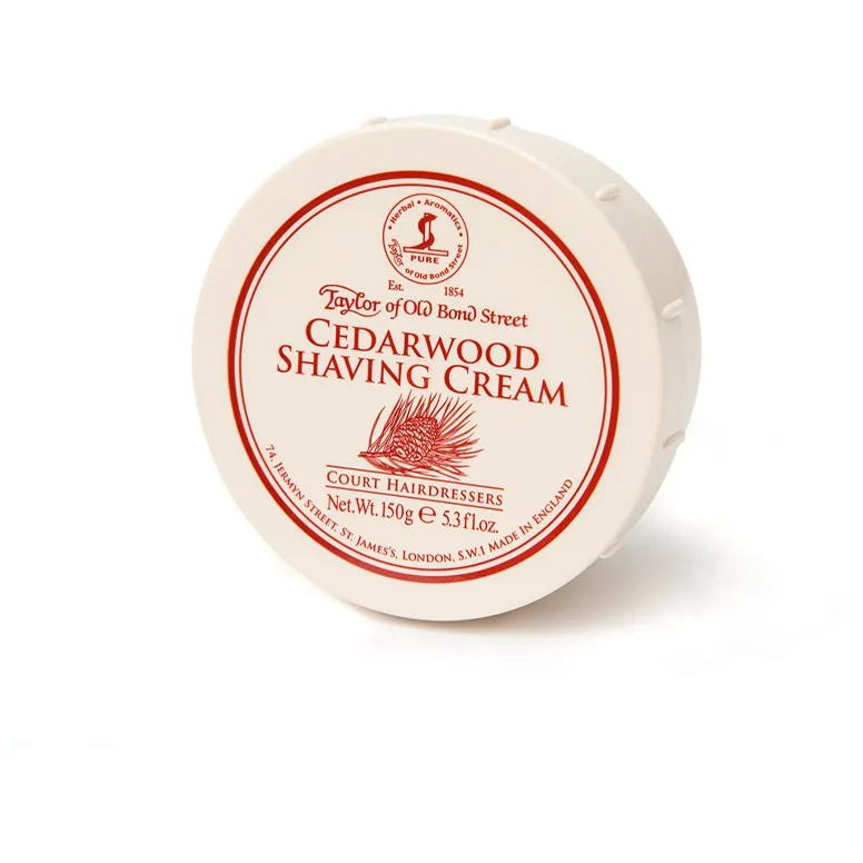 Bild 1 för Taylor of Old Bond Street Cedarwood Shaving Cream Bowl 150 g