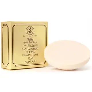 Produktfoto för Taylor of Old Bond Street Sandalwood Shaving Soap Refill 100 g