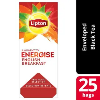 Produktfoto för Te Lipton English Breakfast, pakke a 25 breve