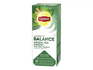 Produktfoto för Te Lipton Green orient, förpackning med 25 tebitar