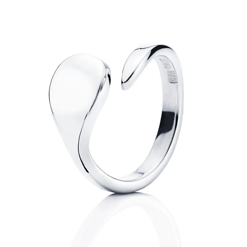 Alternativ bild 0 för Tears Ring Silver 15.00 mm