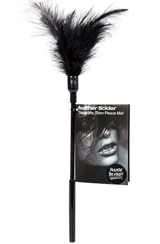 Produktfoto för Tease Me Then Fuck Me Feather Tickler - Black
