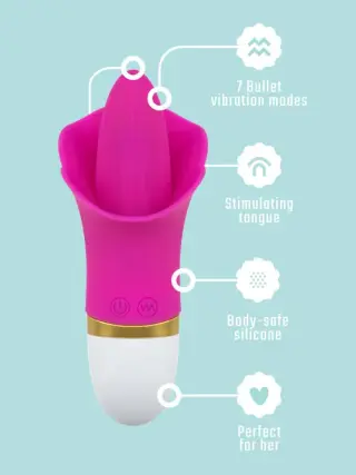 Produktfoto för Teazers Clitoris Stimulator With Tongue