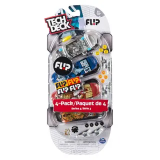 Produktfoto för Tech Deck 4 Pack - assorted designs