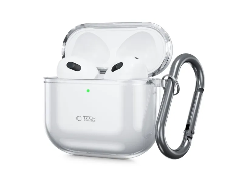 Alternativ bild 0 för Tech-Protect Airpods 4 Skal Flexair - Clear