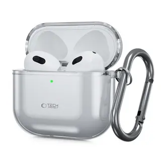 Produktfoto för Tech-Protect Apple Airpods 4 Skal Flexair - Ash Grå