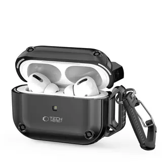 Produktfoto för Tech-Protect Apple Airpods Pro 1/2 Skal Rough Hook - Svart