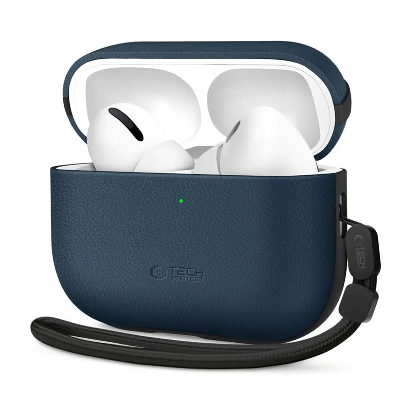 Alternativ bild 0 för Tech-Protect Apple Airpods Pro 3 Skal Natural Fit - Marinblå