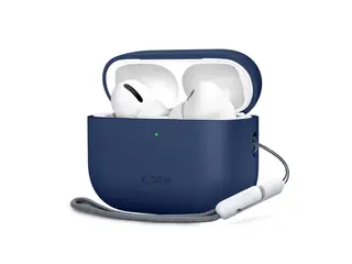 Produktfoto för Tech-Protect Apple Airpods Pro 3 Skal Silikon - Marinblå