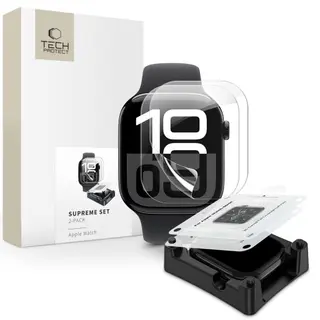 Produktfoto för Tech-Protect Apple Watch 10 (42mm) Skärmskydd Plastfilm - Clear
