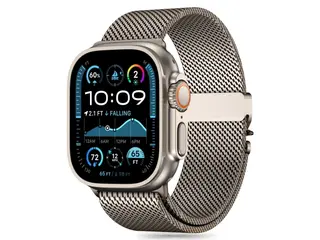 Produktfoto för Tech-Protect Apple Watch (44/45/46/49mm) Armband Milano - Titanium