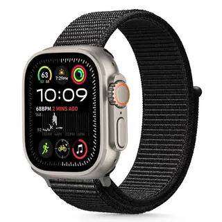 Produktfoto för Tech-Protect Apple Watch (44/45/46/49mm) Armband Nylon - Svart