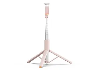 Produktfoto för Tech-Protect Bluetooth Selfie Stick Tripod - Rosa