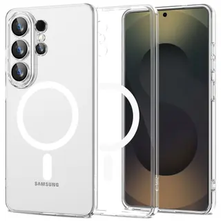 Produktfoto för Tech-Protect FlexAir MagSafe Skal till Samsung Galaxy S26 Ultra - Transparent
