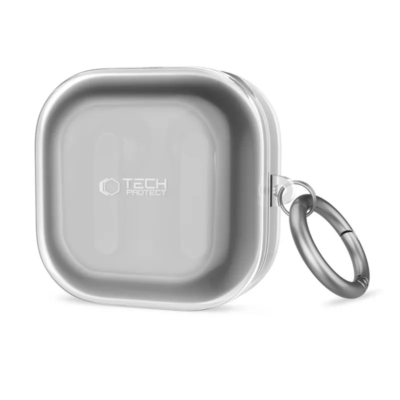 Alternativ bild 0 för Tech-Protect FlexAir Skal till Samsung Galaxy Buds 4 / Buds 4 Pro - Transparent