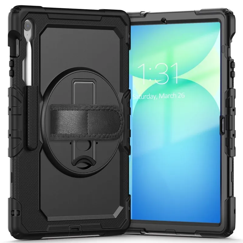Alternativ bild 0 för Tech Protect Galaxy Tab S10 FE Plus Skal Solid - Svart