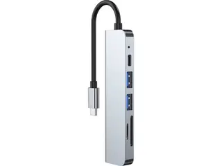 Produktfoto för Tech-Protect HUB USB-C till USB-A / USB-C / HDMI / micro SD / TF / SD