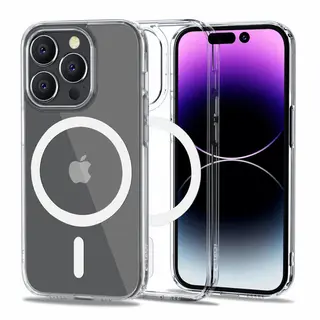 Produktfoto för Tech-Protect iPhone 14 Pro Magsafe Skal Flexair Hybrid - Clear