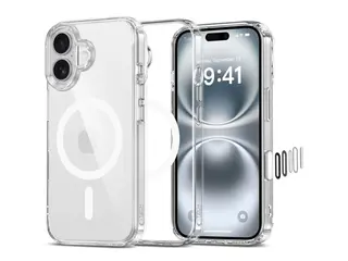 Produktfoto för Tech-Protect iPhone 16 Mobilskal Magsafe Flexair Hybrid CC