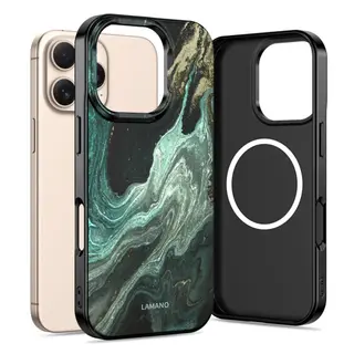 Produktfoto för Tech-Protect iPhone 16 Pro Mobilskal Magsafe Lamano - Verde Aura