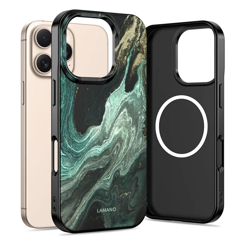 Alternativ bild 0 för Tech-Protect iPhone 16 Pro Mobilskal Magsafe Lamano - Verde Aura