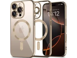 Produktfoto för Tech-Protect iPhone 16 Pro Mobilskal Magsafe Magflex - Shiny Desert