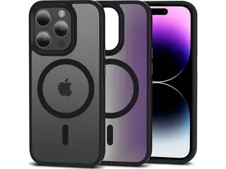 Produktfoto för Tech-Protect iPhone 16 Pro Mobilskal Magsafe Magmat - Matt Svart