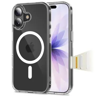 Produktfoto för Tech-Protect iPhone 17 Mobilskal Magsafe Flexair Hybrid - Clear