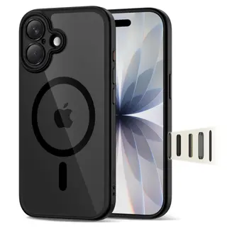 Produktfoto för Tech-Protect iPhone 17 Mobilskal Magsafe Peak - Svart/Clear