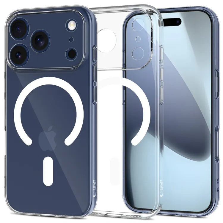 Alternativ bild 0 för Tech-Protect iPhone 17 Pro Max Mobilskal Magsafe Flexair - Clear