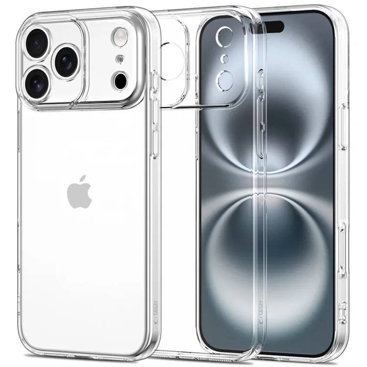 Alternativ bild 0 för Tech-Protect iPhone 17 Pro Mobilskal Flexair - Clear