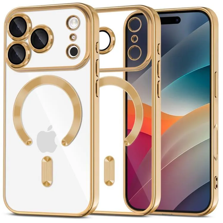Alternativ bild 0 för Tech-Protect iPhone 17 Pro Mobilskal Magsafe Flex - Guld