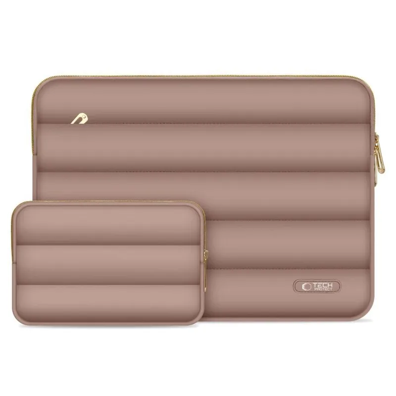 Alternativ bild 0 för Tech-Protect Laptop 13-14" Datorfodral Puffy - Walnut