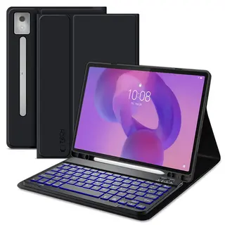 Produktfoto för Tech-Protect Lenovo Idea Tab Pro Fodral med Engelskt Tangentbord