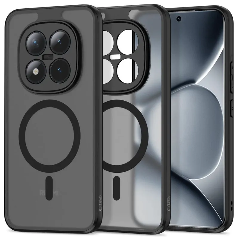 Alternativ bild 0 för Tech-Protect MagMat MagSafe Skal till Xiaomi Redmi Note 15 Pro 5G - Svart
