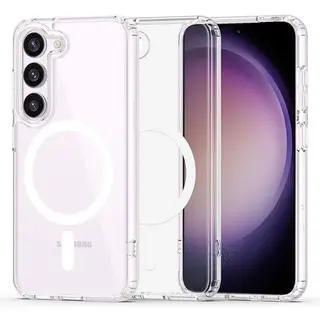 Produktfoto för Tech-Protect Magsafe Galaxy 23 Skal Flexair Hybrid - Clear