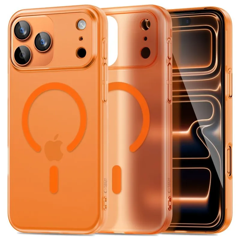 Alternativ bild 0 för Tech-Protect Magslim MagSafe Skal till iPhone 17 Pro - Orange