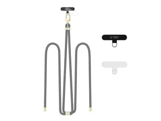 Produktfoto för Tech-Protect Mobilrem Crossbody C7S - Grå/Guld