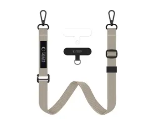 Produktfoto för Tech-Protect Mobilrem Rep Crossbody C6S - Cosmic Latte