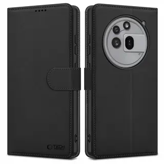 Produktfoto för Tech-Protect Nothing Phone 3a Pro Plånboksfodral - Matt Svart