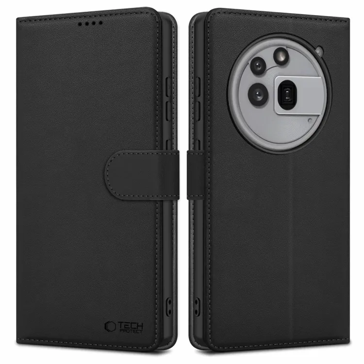 Alternativ bild 0 för Tech-Protect Nothing Phone 3a Pro Plånboksfodral - Matt Svart